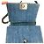 Le Boy Chanel Boy Flap Small Quilted Denim Azul - vista 3