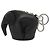 Monedero de piel Elephant Loewe Negro