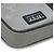 Clutch Louis Vuitton Alpha Monogram Satellite Argento Metallico - vista 3