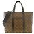 Borsa Tote Louis Vuitton Monogram Macassar Marrone