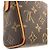 Borsa a Spalla Louis Vuitton Monogram Marrone - vista 4