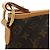 Borsa a Spalla Louis Vuitton Delightful Monogram Marrone - vista 4