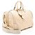 Gucci Borsa Duffle Jumbo GG Matelasse in pelle media Marrone Beige - vista 2