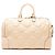 Gucci Borsa Duffle Jumbo GG Matelasse in pelle media Marrone Beige - vista 3