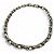 Collana Louis Vuitton Monogram Argento Metallico
