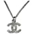 Collana Chanel Coco Mark Argento Metallico