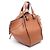Borsa a mano in pelle Loewe Hammock Small Marrone - vista 2