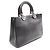 Christian Dior Borsa a mano in pelle Dior Diorissimo Nero - vista 2
