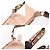 Bolso de hombro de cuero Fendi Selleria Rosa - vista 10