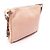 Bolso de hombro de cuero Fendi Selleria Rosa - vista 2