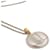 Chanel Coco Mark Halskette Silber Metallisch  - Ansicht 3