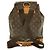 Zaino Louis Vuitton Monogram Marrone - vista 2