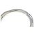 Anello Chanel Camellia Half Eternity in Platino Argento Metallico - vista 4