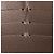 Porte Feuille Sarah Damier Long Wallet Louis Vuitton Castaño - vista 9