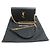 Yves Saint Laurent Saint Laurent Cassandra Leder-Chain-Wallet Schwarz - Ansicht 7