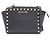 Borsa a tracolla in pelle Michael Kors SELMA SUTUDDED MEDIUM MESSENGER Nero