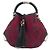 Borsa a tracolla in lana e pelle Gucci Marrone