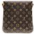 Borsa a Spalla Louis Vuitton Monogram Marrone - vista 2