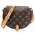 Borsa a tracolla Louis Vuitton Monogram Marrone