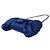 Borsa a tracolla in raso di seta Chanel Blu - vista 3