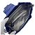 Borsa a tracolla in raso di seta Chanel Blu - vista 6