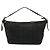 Borsa a tracolla in tela nera Céline Nero
