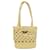 Borsa in crochet Prada Marrone Beige  - vista 1