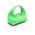 MARC JACOBS THE LEATHER SACK BAG MINI Borsa a mano in pelle Verde - vista 2