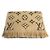 Bufanda Louis Vuitton Giant Monogram Jungle de seda y lana Castaño