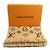 Bufanda Louis Vuitton Giant Monogram Jungle de seda y lana Castaño - vista 6