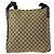 Borsa a tracolla Gucci GG Canvas e pelle Marrone Beige - vista 2
