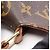Borsa a Spalla Louis Vuitton Musette Tango Monogram Marrone - vista 6