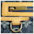 Clutch Louis Vuitton Pochette Plat Monogram Denim Blu - vista 7