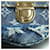 Clutch Louis Vuitton Pochette Plat Monogram Denim Blu - vista 8