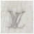 Sciarpa in lana Mini Confidence Louis Vuitton Bianco - vista 7