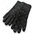 Louis Vuitton Gon Sherling Darling Monogram Shearling-Handschuhe Schwarz