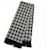 Sciarpa in lana e cotone con Interlocking G Gucci Nero  - vista 3
