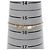 Yves Saint Laurent Bracciale Cassandra di Saint Laurent Paris D'oro Metallico - vista 6