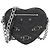 Borsa a tracolla mini Le Cagole Heart in agnello Balenciaga Nero