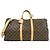 Borsa Boston Louis Vuitton Keepall Bandouliere Monogram Marrone