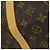 Borsa Boston Louis Vuitton Keepall Bandouliere Monogram Marrone - vista 3