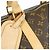 Borsa Boston Louis Vuitton Keepall Bandouliere Monogram Marrone - vista 5