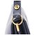 Céline Borsa a tracolla CELINE Blade in pelle Blu - vista 6