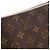 Borsa a tracolla Louis Vuitton Looping MM Monogram Marrone - vista 10
