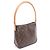 Borsa a tracolla Louis Vuitton Looping MM Monogram Marrone - vista 2