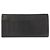 Burberry Vintage Black Leather Long Wallet