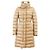 Autre Marque Abrigo ligero de plumón Herno de nylon Beige Camello