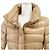 Autre Marque Abrigo ligero de plumón Herno de nylon Beige Camello - vista 2