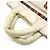 Borsa Tote Chanel Coco Cocoon in nylon e pelle Bianco - vista 5