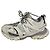 Baskets Track Balenciaga en polyuréthane blanc et lilas - vue 7